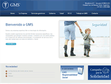 Tablet Screenshot of gmssa.com.ar